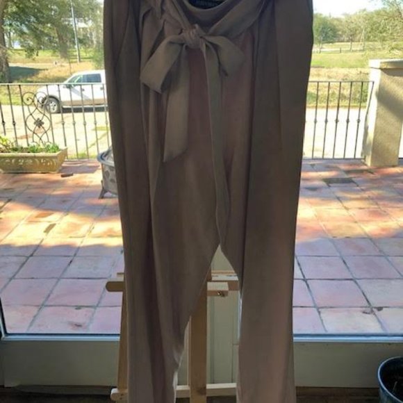 taupe pants - Picture 1 of 2